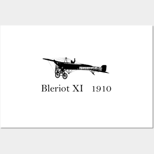 Bleriot XI (Model 1910) Posters and Art